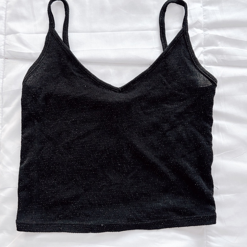 Forever 21 Black Sparkly Tank